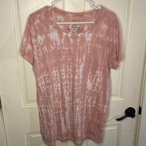 Torrid Size 0 Tie Dye Classic Fit Tee Shirt